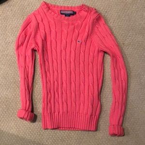 Vineyard vines cable sweater